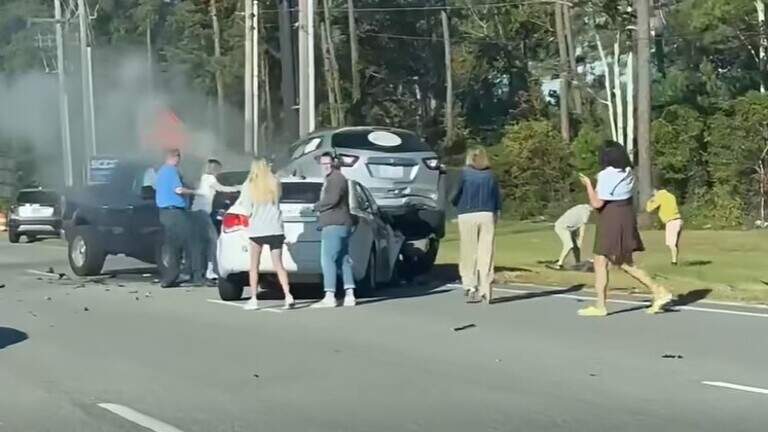 Myrtle Beach restaurant worker dies in fiery multi-vehicle crash on Highway 17 Bypass