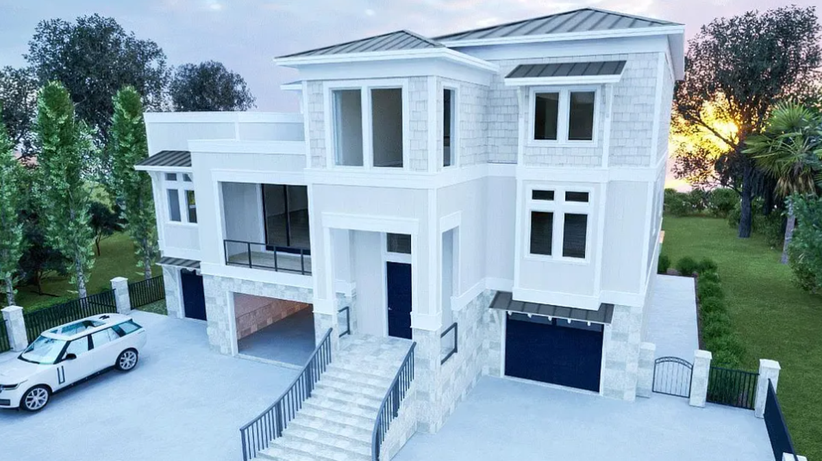 A $5.8M home is coming to 3604 Ocean Blvd. N in Myrtle Beach. It will have a five-car garage and a resort-style pool and spa.