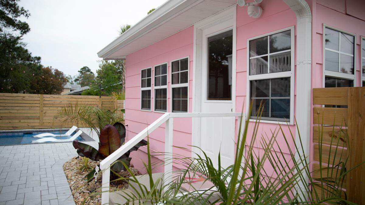 Short-term rentals, like this Airbnb rental home in North Myrtle Beach, can make great vacations. But experts warn travelers to watch for scam listings.