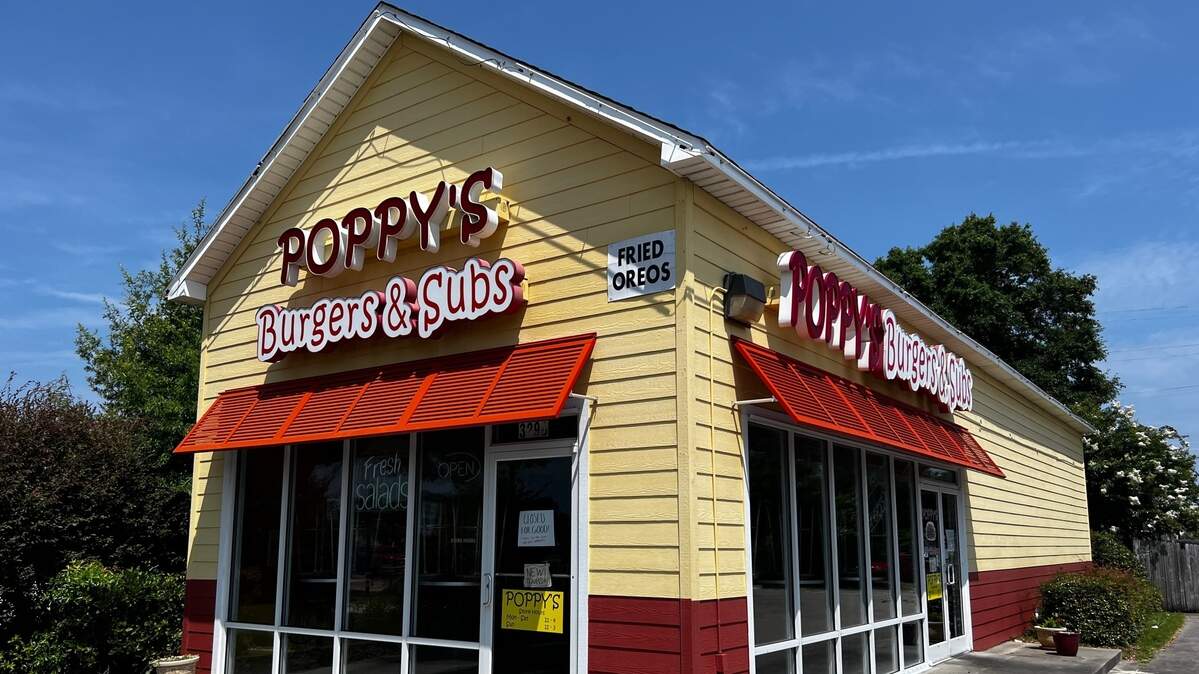 Poppy’s Burgers & Subs closed Sunday, July 3. The restaurant served burgers, sandwiches, and desserts like fried Oreos.
