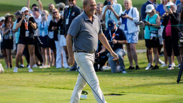 Photos: Celebrities, including Bill Murray, golf at Myrtle Beach Classic Pro-Am on Wednesday.