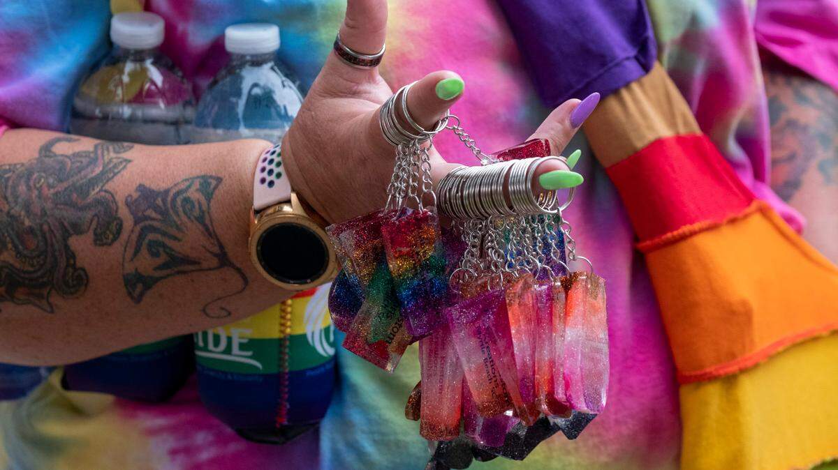 Grand Strand Pride hosted a celebration of the LGBTQ+ community at Chapin Park on June 16, 2022.