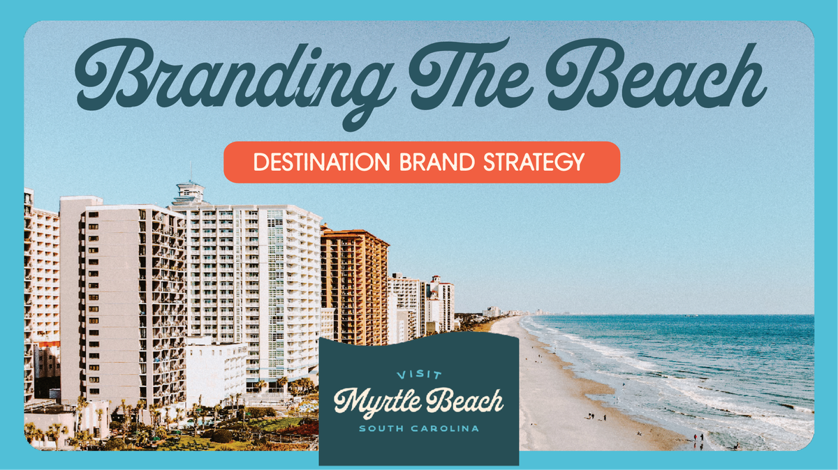 This slide is from the Myrtle Beach Area Chamber of Commerce’s presentation in May 2021 unveiling the region’s new brand “The Beach” — a name resulting from market research into how people talk about the Grand Strand.