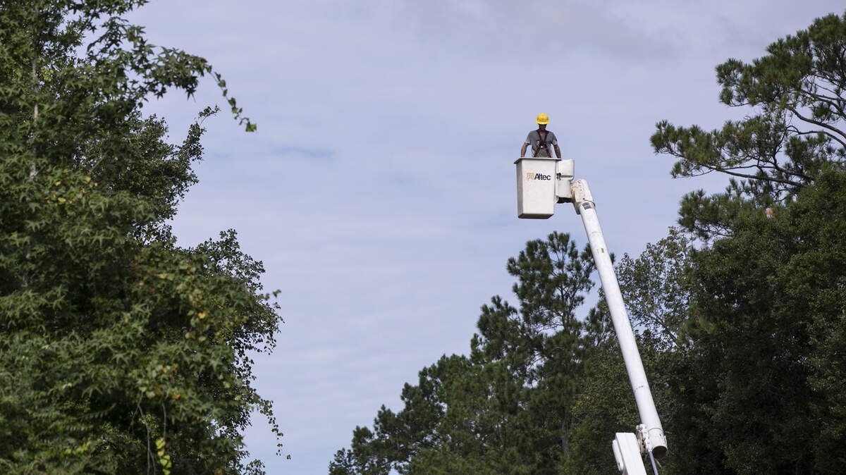 Thousands are without power Tuesday, Feb. 25, 2025, in the Loris area. Sept. 06, 2019.