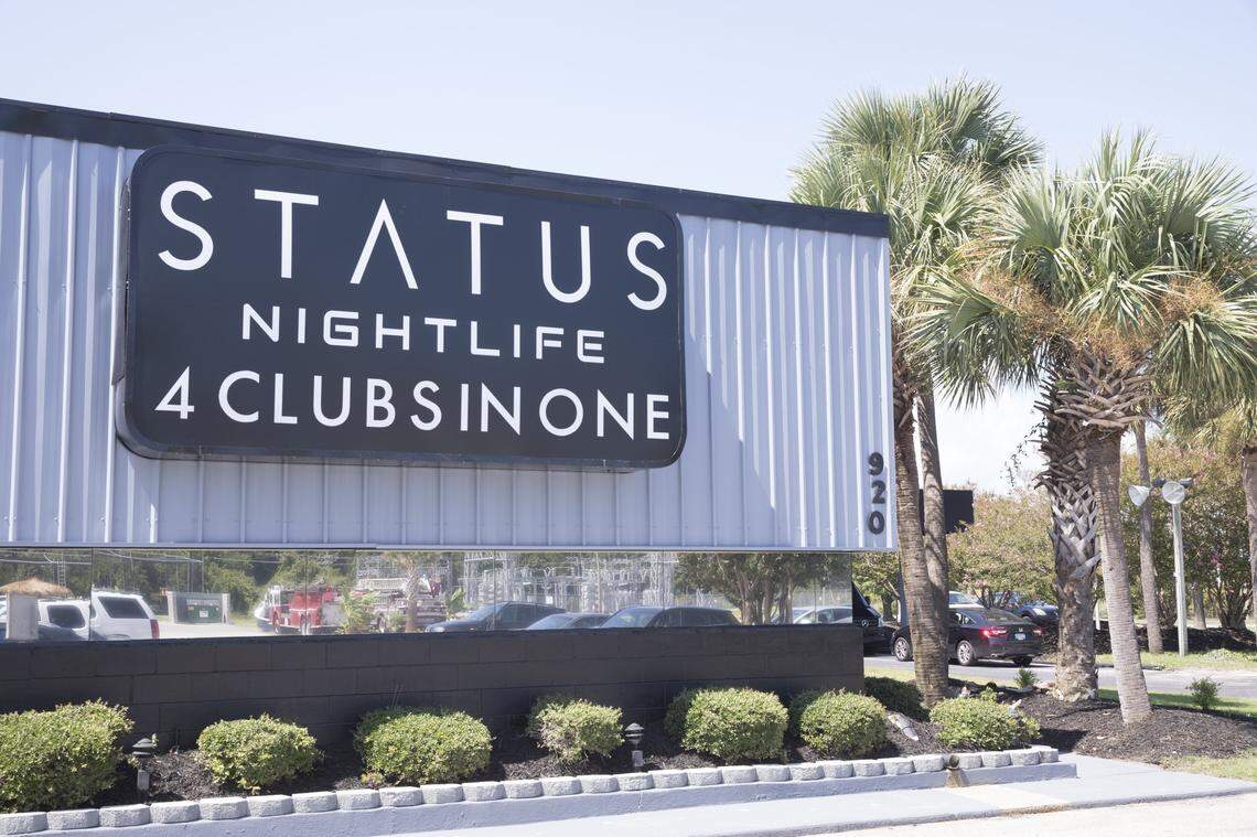 The old 2001 night club in Myrtle Beach is being re-built to be opened as Status, described as a “super club” with 4 night clubs in one. Aug. 20, 2018.