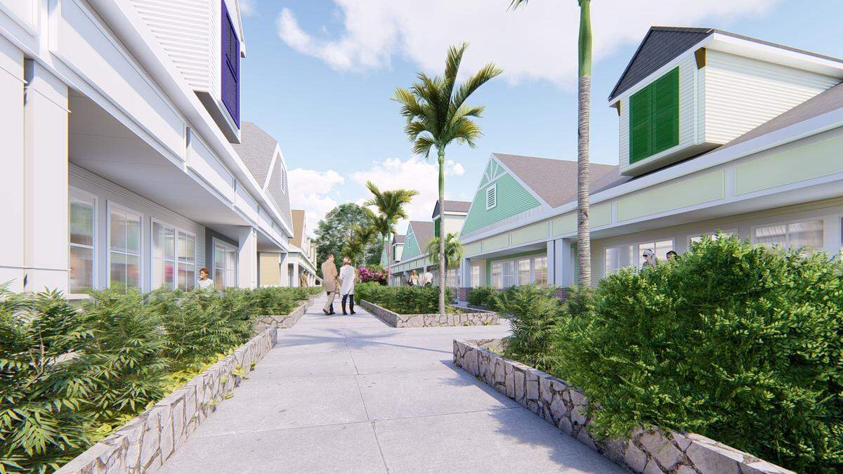 A rendering of the Shops on Main Street coming to North Myrtle Beach.