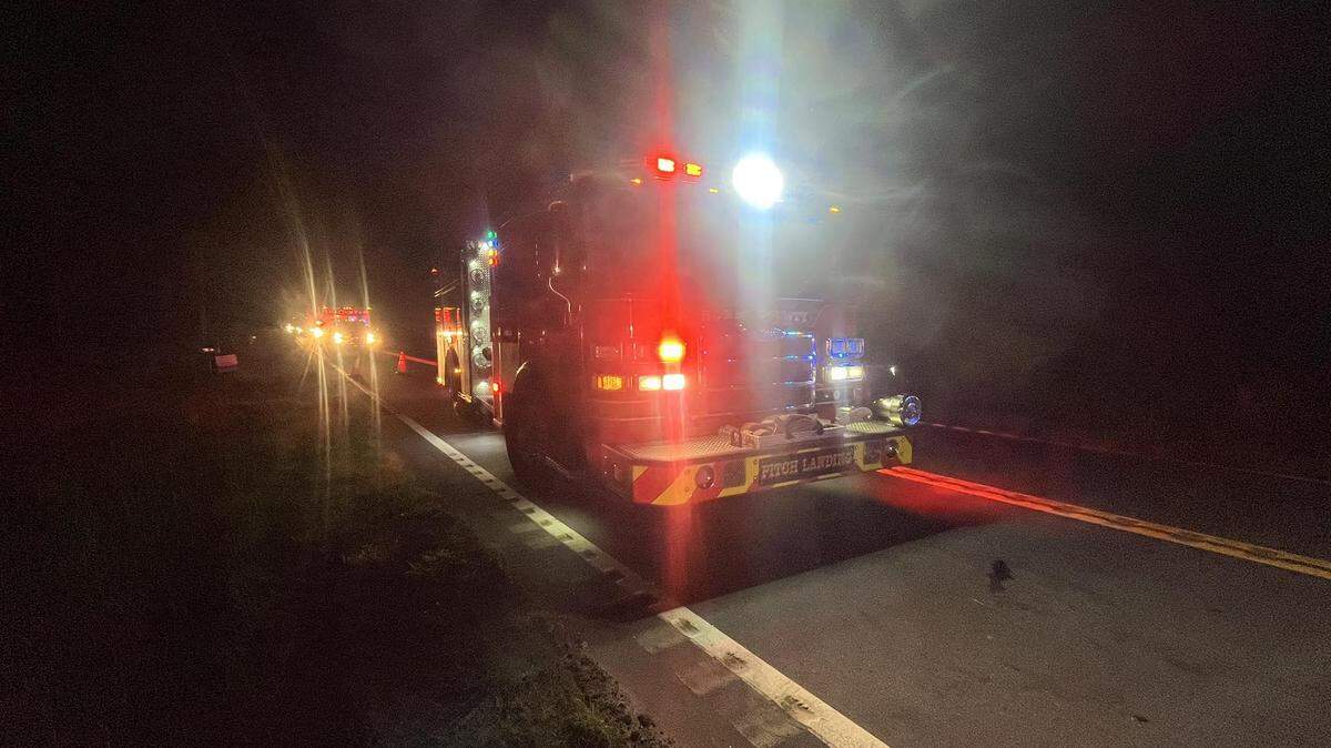 Horry County Fire Rescue responded to a two-vehicle crash in Conway. One person was killed.