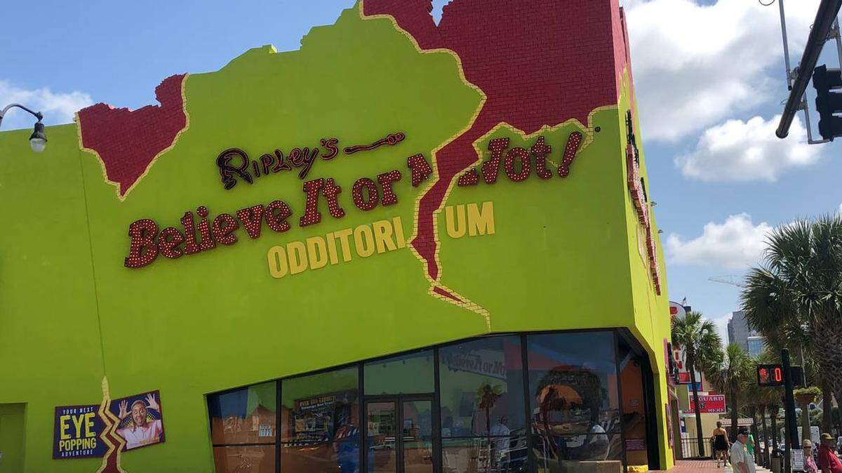 Ripley’s on Ocean Boulevard in Myrtle Beach -