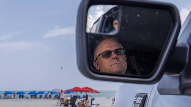 He guarded four presidents. Now this officer is guarding Horry County beaches