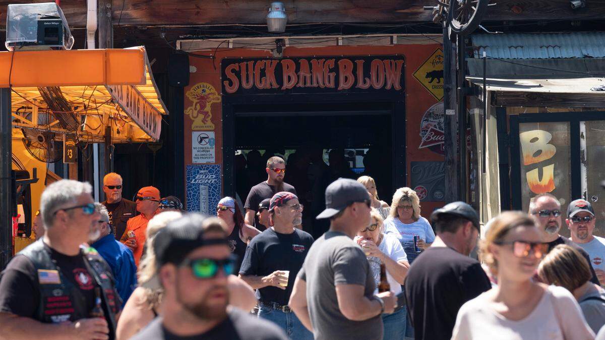Myrtle Beach Bike Week 2021 Spring Rally is in full roar this week with thousands of bikers cruising into area bars on the south end of the Grand Strand. May 14, 2021.