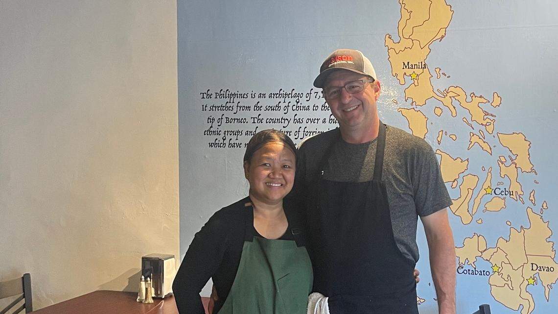 First-time restaurant owners, Steve and Grace Harrington, said they moved to South Carolina this past January and began looking for the best place to open their Filipino restaurant.