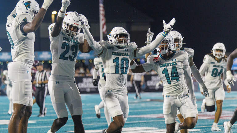 Photos: Coastal trounces Fordham in home opener