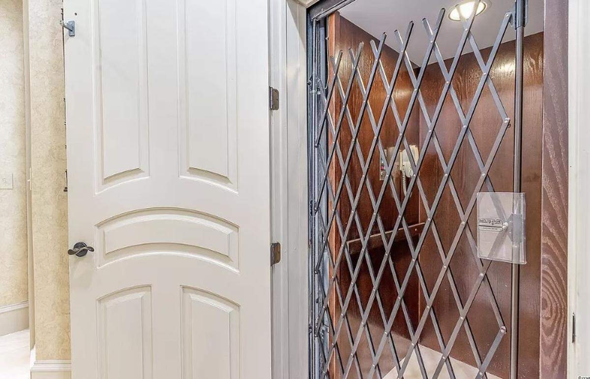 A Mediterranean home is listed for $2.6 million on Zillow. The house, which is in the gated Grand Dunes community, has a large deck and a summer kitchen.