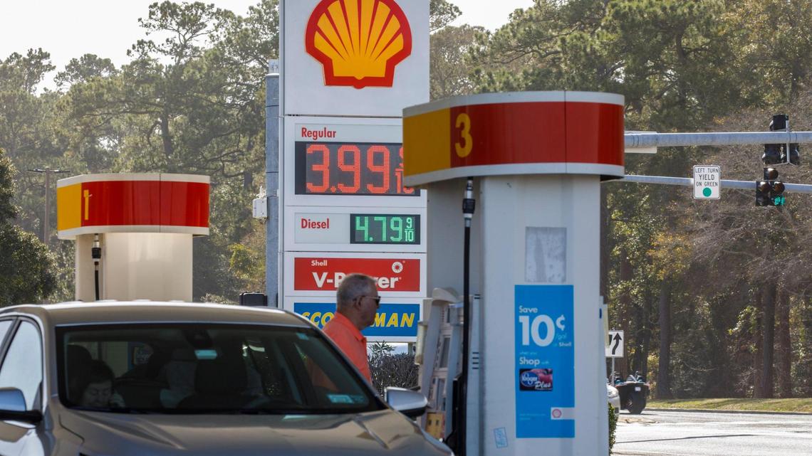 Where you can still find gas for under $4 per gallon in and around Charlotte