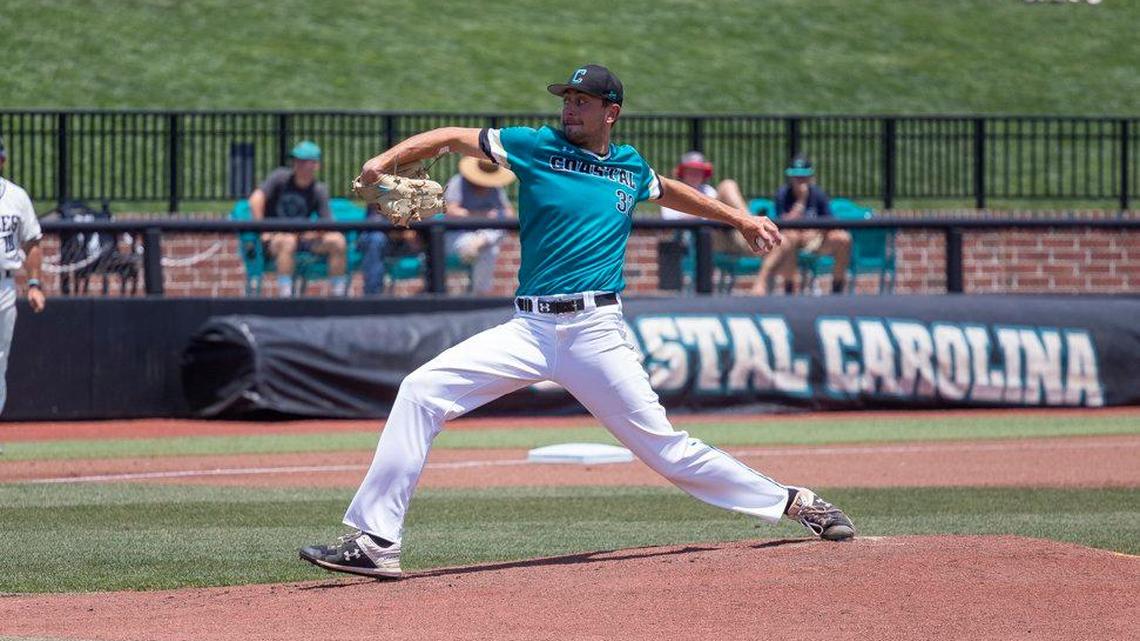 First Coastal Carolina player taken in the 2019 MLB Draft. Here’s where he’s going