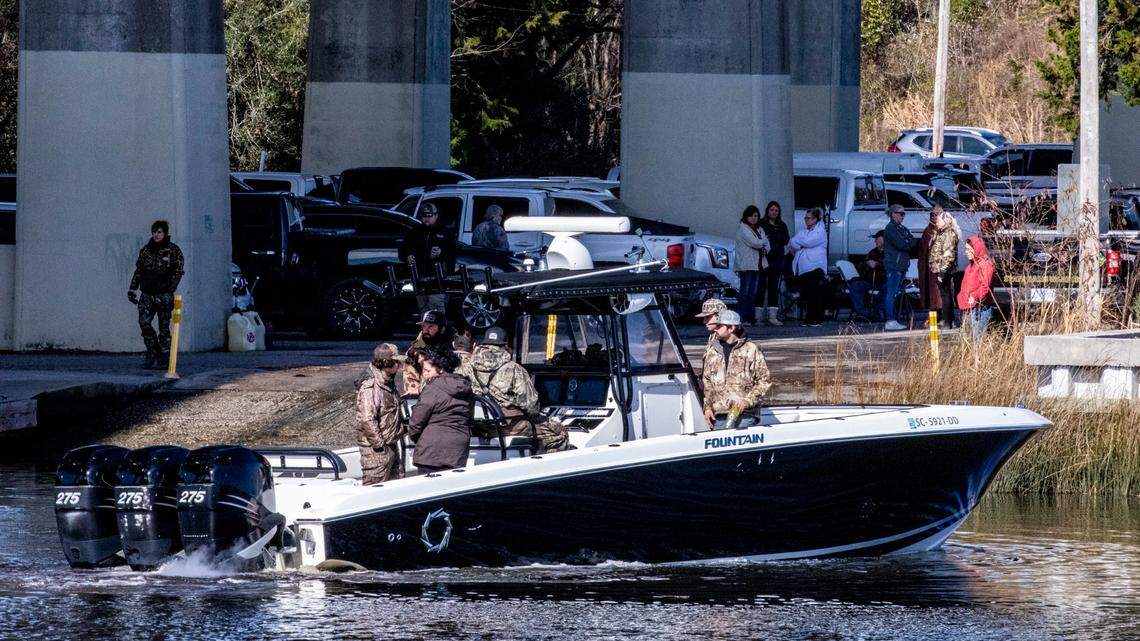 Photos: Search continues for a missing boater in Little River, S.C.