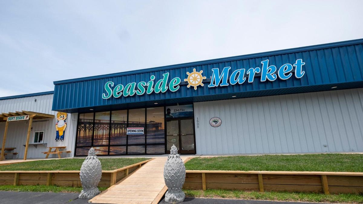 The Seaside Market is set to open this month in the old Booty’s Hardware location on Highway 17 Business in Murrells Inlet. The market, inspired by the country stores of old, will feature many locally made goods, produce, food products,, art, crafts and apparel. May 5, 2023.