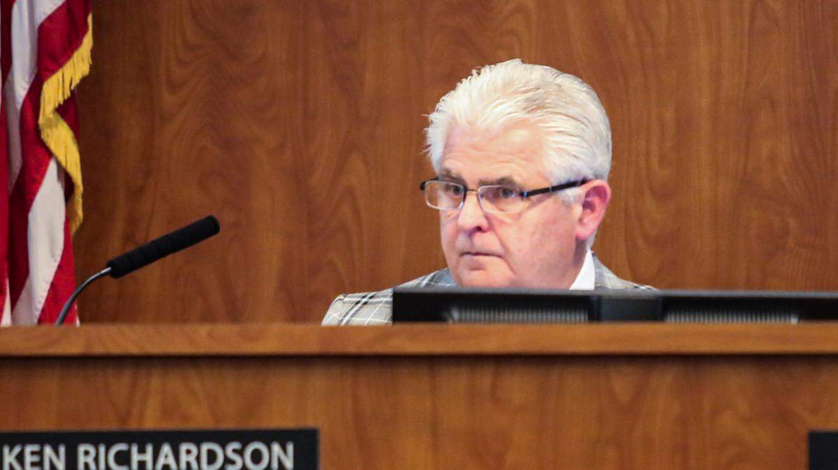 Ken Richardson, Chairman. Horry County School Board 2022 File. November 15, 2021.