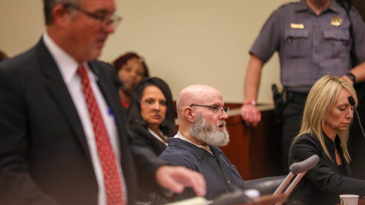 Fifteenth Circuit Court Solicitor Jimmy Richardson explains the investigation and arrest of Raymond Moody, 62, who pled guilty today in a Georgetown, S.C. court of the kidnapping, rape and murder of Brittanee Drexel in 2009. Moody was sentence to life in prison plus an additional sixty years for his crimes. Drexel went missing while on vacation to Myrtle Beach, S.C. in 2009 and her family and law enforcement have looked for answers since. Her remains were recovered this summer and Moody charged with the offense. October 19, 2022.