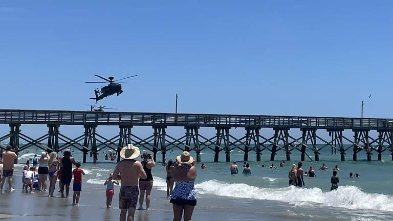 SC National Guard helicopter pilots suspended pending review of July 4 flyover