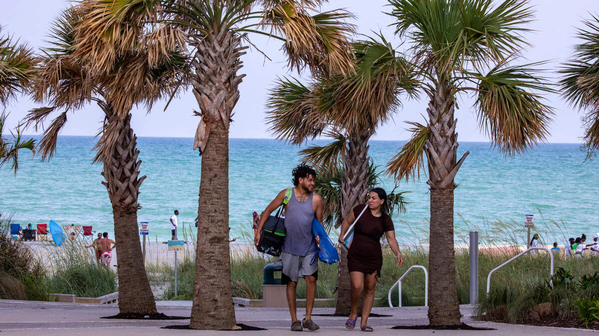 Despite a heatwave, crowds arrive in Myrtle Beach for the July 4th weekend on Saturday. Tourists packed beaches, cruised the boulevard and enjoyed fireworks at the Myrtle Beach Pelicans baseball game. July 1, 2023.