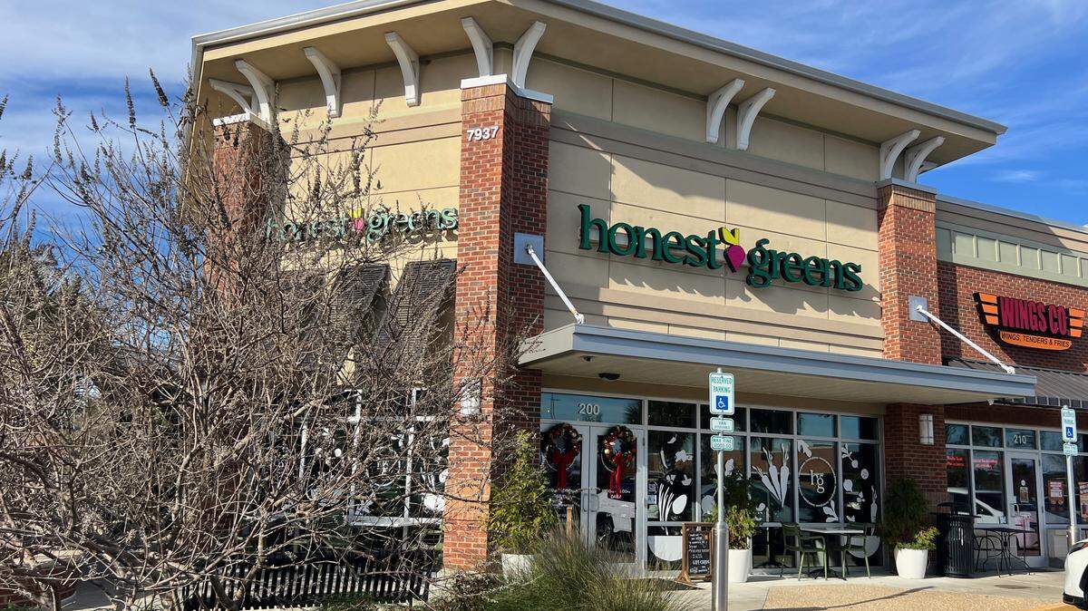 Honest Greens, at 7937 N. Kings Hwy, opened in Nov. 2023. A Barcelona, Spain-based restaurant chain by the same name is suing for trademark infringement.