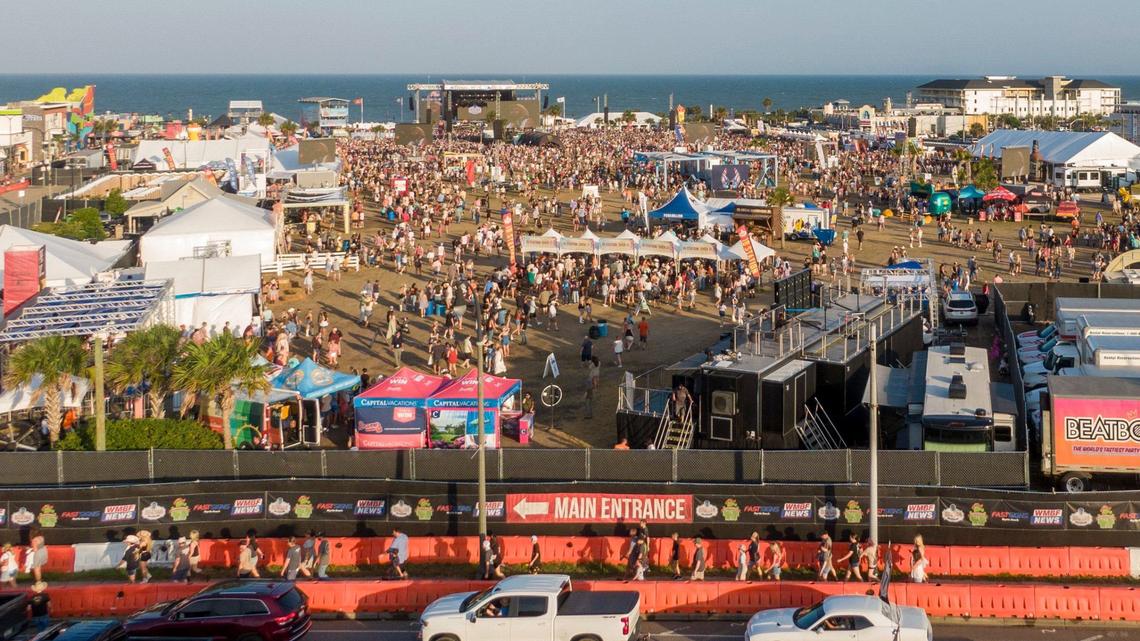 Myrtle Beach is already closing roads ahead of Carolina Country Music Fest
