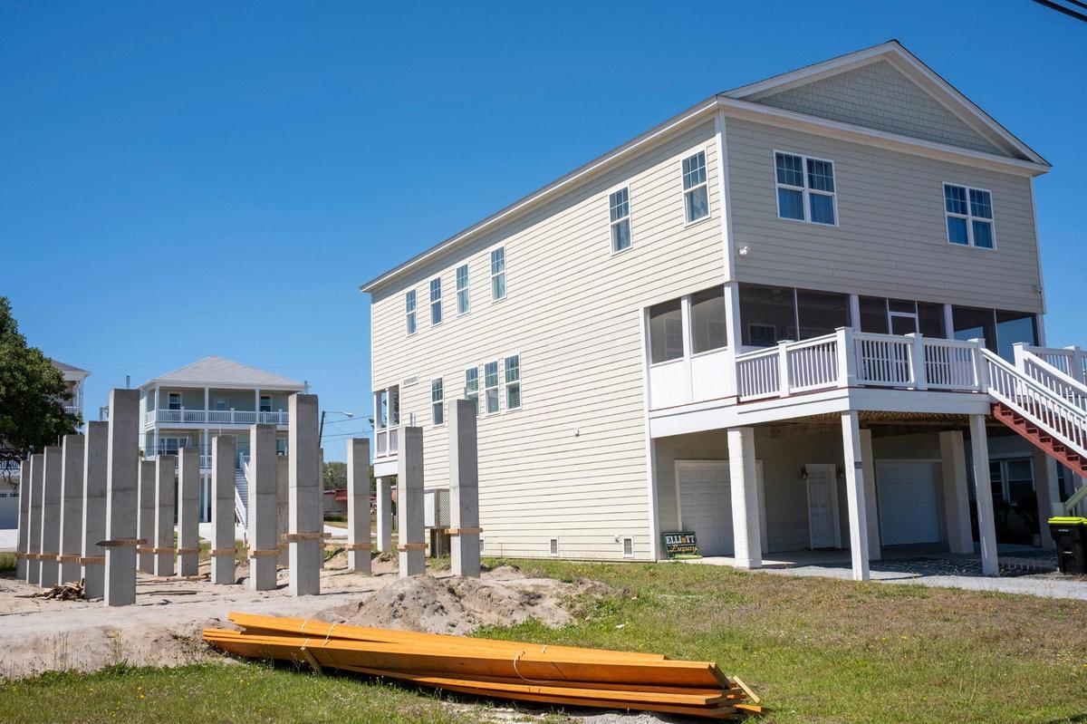 Atlantic Beach, the small historically black beach town sandwiched between sections of North Myrtle Beach, is undergoing a revitalization according to town manager Benjamin Quattlebaum. New homes are being constructed and oceanfront lots are being marketed to hotels and resorts. May 11, 2022.