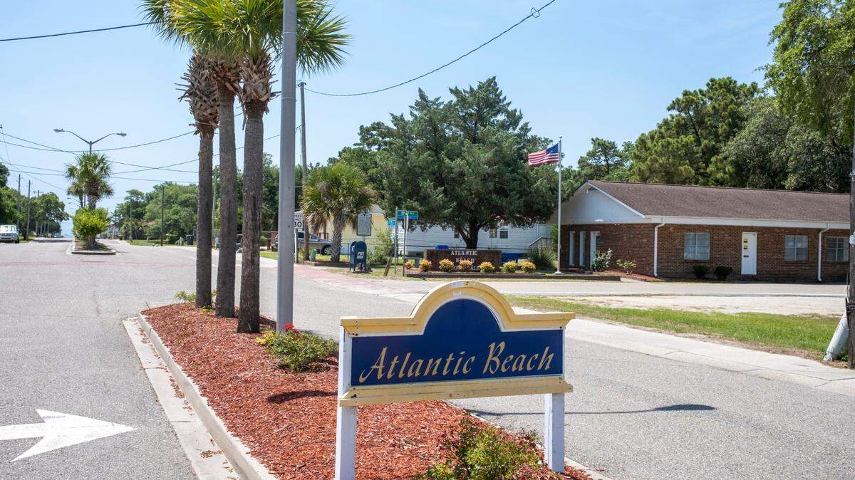 Atlantic Beach, the small historically black beach town sandwiched between sections of North Myrtle Beach, is undergoing a revitalization according to town manager Benjamin Quattlebaum. New homes are being constructed and oceanfront lots are being marketed to hotels and resorts. June 13, 2022.