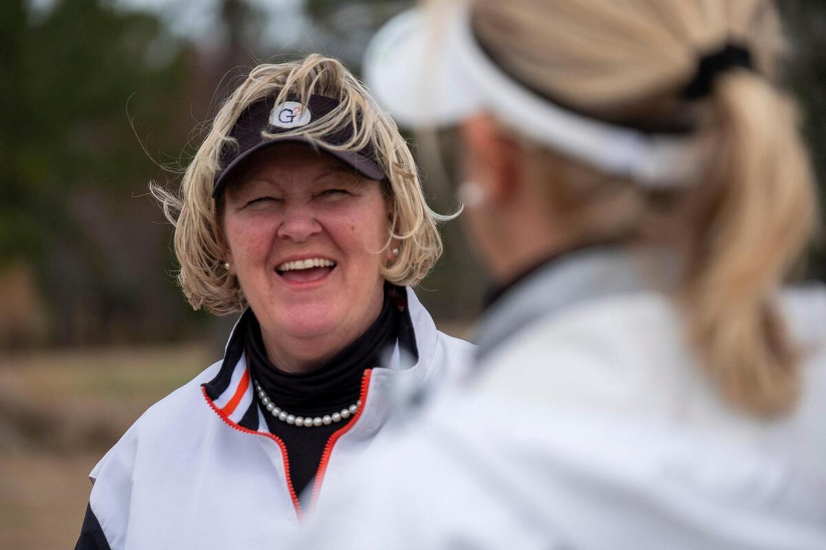 PGA of America instructor Elizabeth Granahan, a past PGA Philadelphia Section Teacher of the Year is now instructing at The G2 Golf Group instruction which opened on the driving range of Farmstead Golf Links in Calabash, N.C. March 22, 2021.