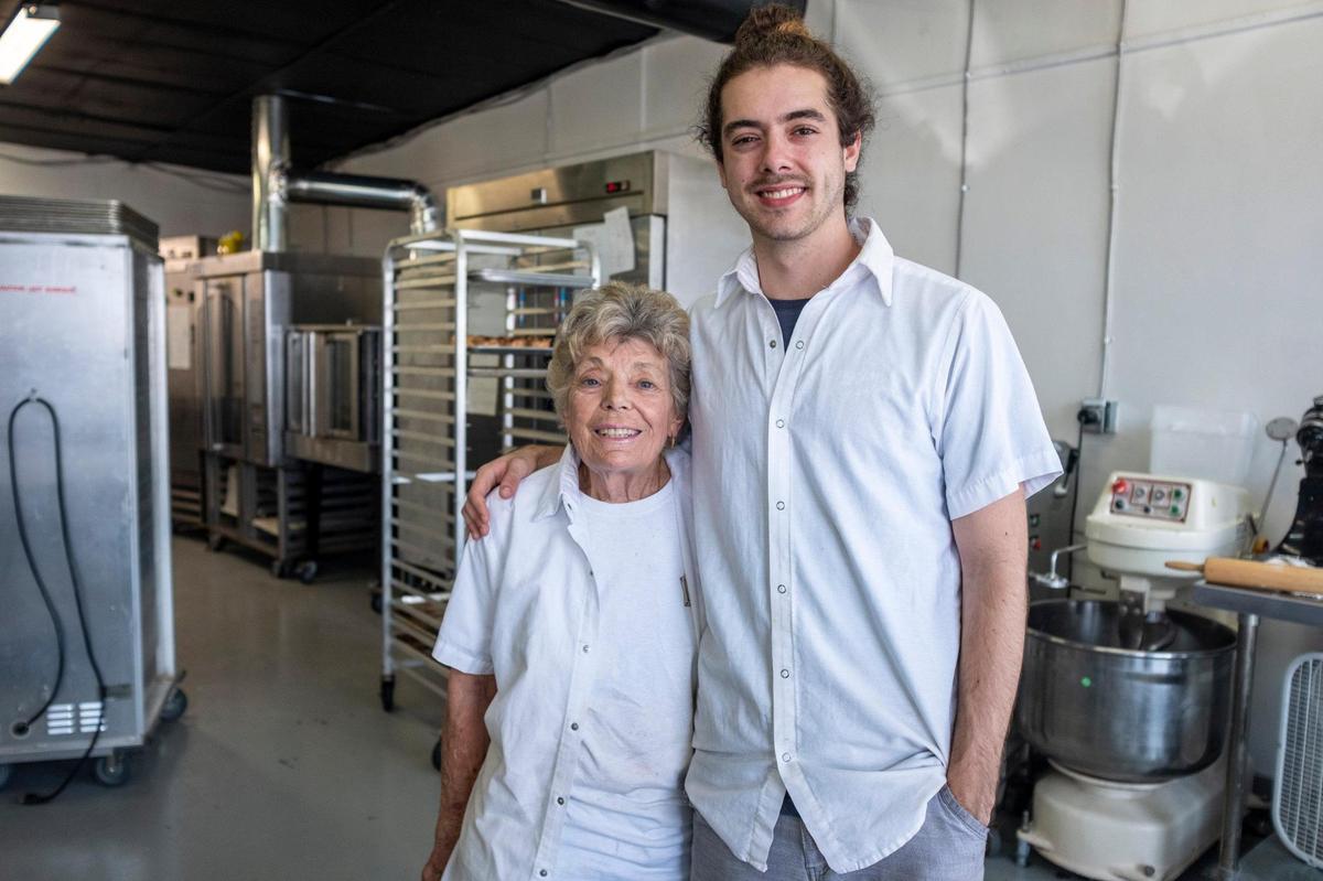 JoAnn McSorley, age 78, and grandson Joe Jessen have opened Hot Dog, a restaurant on Sea Mountain Highway in North Myrtle Beach serving hot dogs, potato wedges, and baked goods, all home made and prepared fresh on site. July 29, 2021.