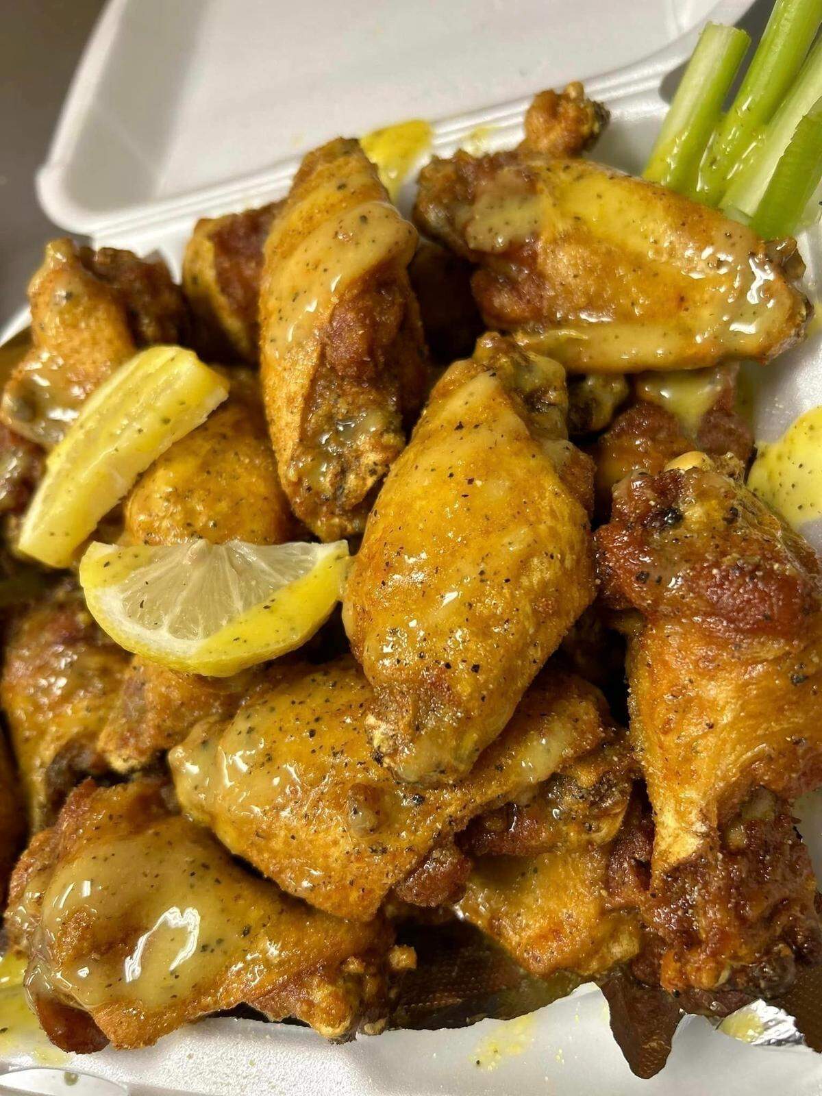 Lemon pepper chicken wings from Kluck It. The Myrtle Beach restaurant will open a second location in Conway.