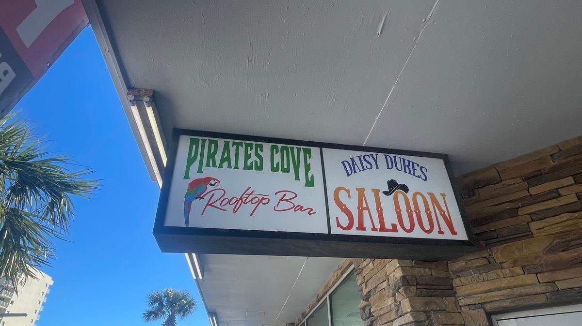 Pirates Cove Rooftop Bar near the ocean in North Myrtle Beach is one of many restaurants along Main Street for sale. The asking price is more than $12 million.