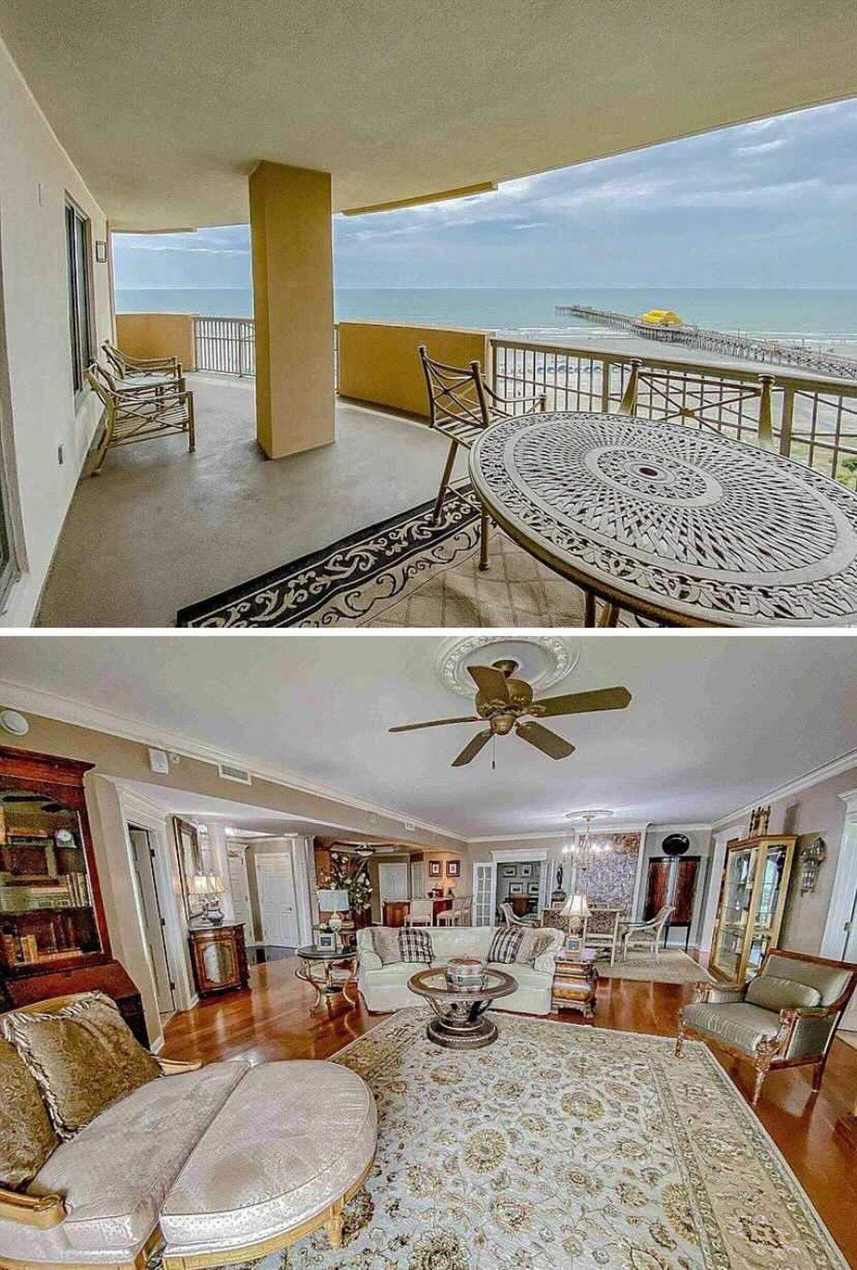 Screenshot of the condo for sale in Margate Tower.