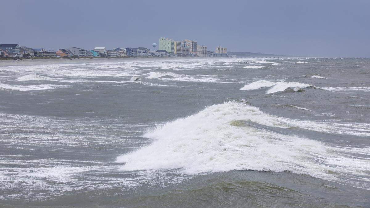 A man was rescued from the ocean Aug. 16, 2024, in North Myrtle Beach after swimming during a high rip current risk due to Hurricane Ernesto.