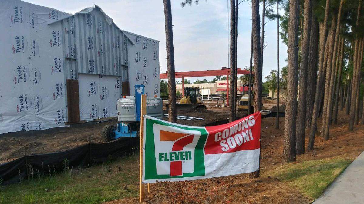 7-Eleven is building a convenience store at the corner of S.C. 707 and TPC/Tournament Boulevard in Murrells Inlet.