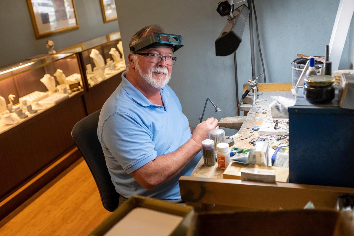 James Huntley at Treasures Fine Jewelry has re-opened his shop in Market Common with limited hours and restrictions on the amount of customers. But Huntley says that the coronavirus is a last straw for his brick and mortar business and plans to close the doors for good at the end of June. April 23, 2020