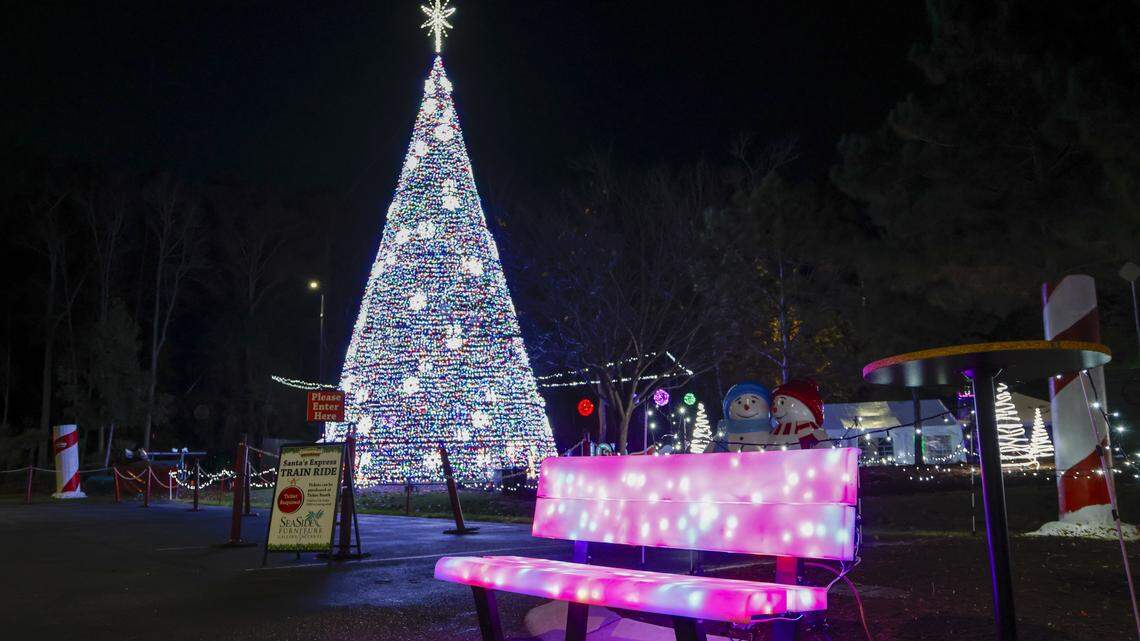 Final preparations are being made for North Myrtle Beach’s largest light show. In its tenth year, the Great Christmas Light Show has been expanded to include phase two of the NMB Sports Complex adding more than a million lights and extended the drive to just under two miles. The event opens November 24, 2025.