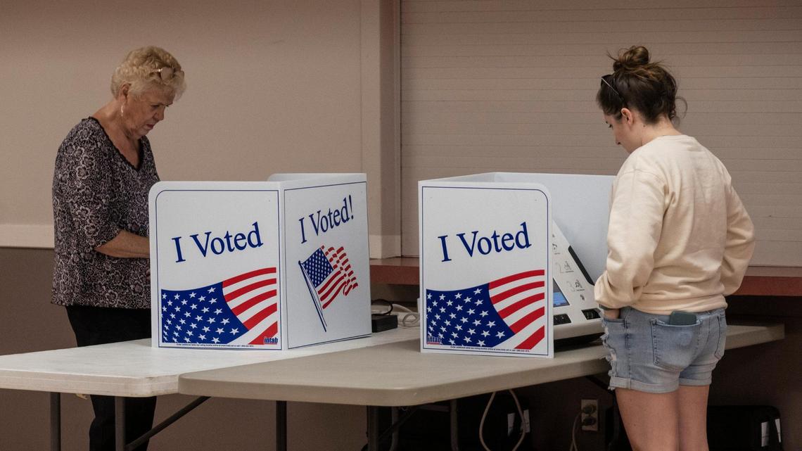 Two-thirds of the political races in Horry County are unopposed in this year’s election. Myrtle Beach area voters vote in this Nov. 8, 2022 file photo.