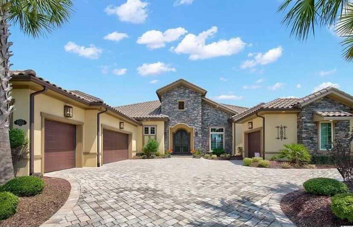 The home in the Ocean Dunes community is listed for over $2 million.