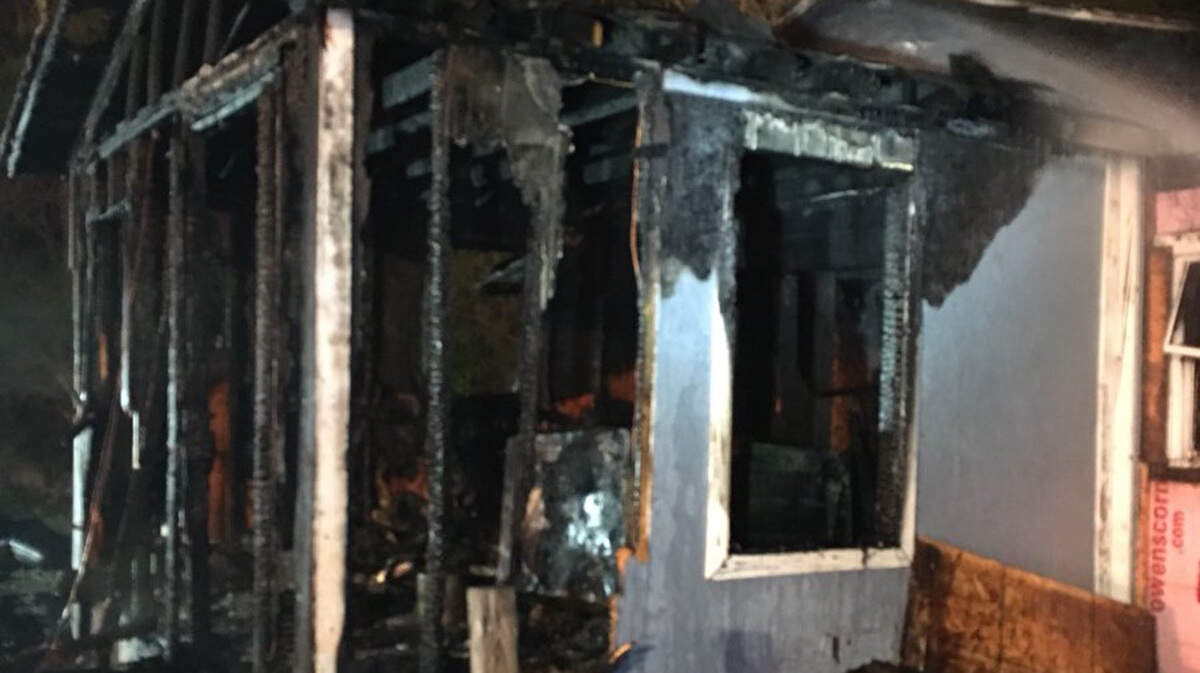 A house at 670 Paddock Road in Loris was damaged heavily from a fire Sunday night.