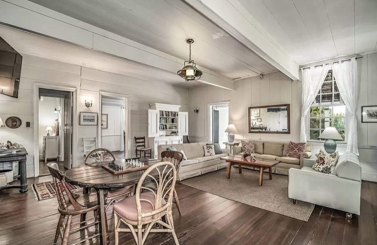 A $4.2 million home is listed for sale in the Myrtle Beach SC area. The six bedroom house is in the historic district of Pawleys Island.