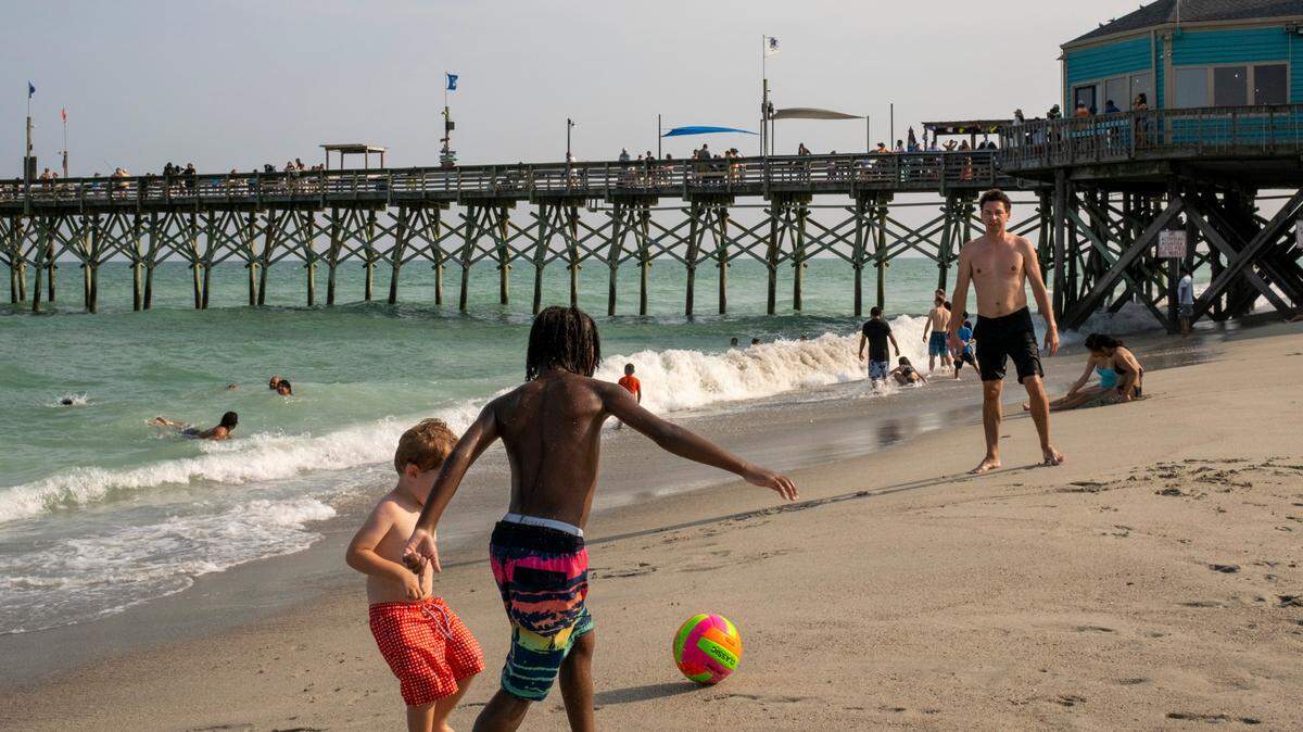 Crowds arrived in Myrtle Beach for the July 4th weekend. Myrtle Beach was named one of the best affordable beach destinations in the world by Conde Nast Traveler. July 1, 2023.