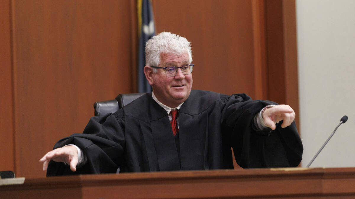 Eugene Griffith Jr. clarifies testimony on day 4 of a Stand Your Ground hearing. 
The hearing is being held for Weldon Boyd, owner of Buoys on the Boulevard, and Kenneth “Bradley” Williams in the shooting death of Scott Spivey. Boyd and Williams have been named in a wrongful death lawsuit by the Spivey family in his shooting death nearly three years ago. The hearing will determine if  the pair are granted immunity under South Carolina’s Stand Your Ground law. Feb. 20, 2026.