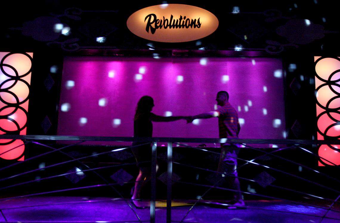 REVOLUTIONS DANCE CLUB, Broadway at the Beach 1320 Celebrity Circle, Myrtle Beach, has a DJ playing all the best music from the ’70s and beyond, 7 p.m. Friday and Saturday, $10 for men, ladies and locals admitted free. 444-8032. The Sun News file photo