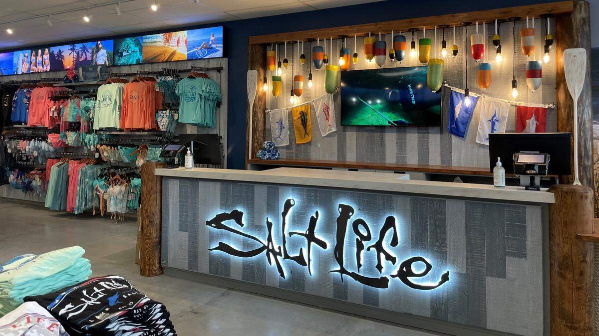 A Salt Life retail store has opened at Tanger Outlets off U.S. 17 near Briarcliffe Acres.