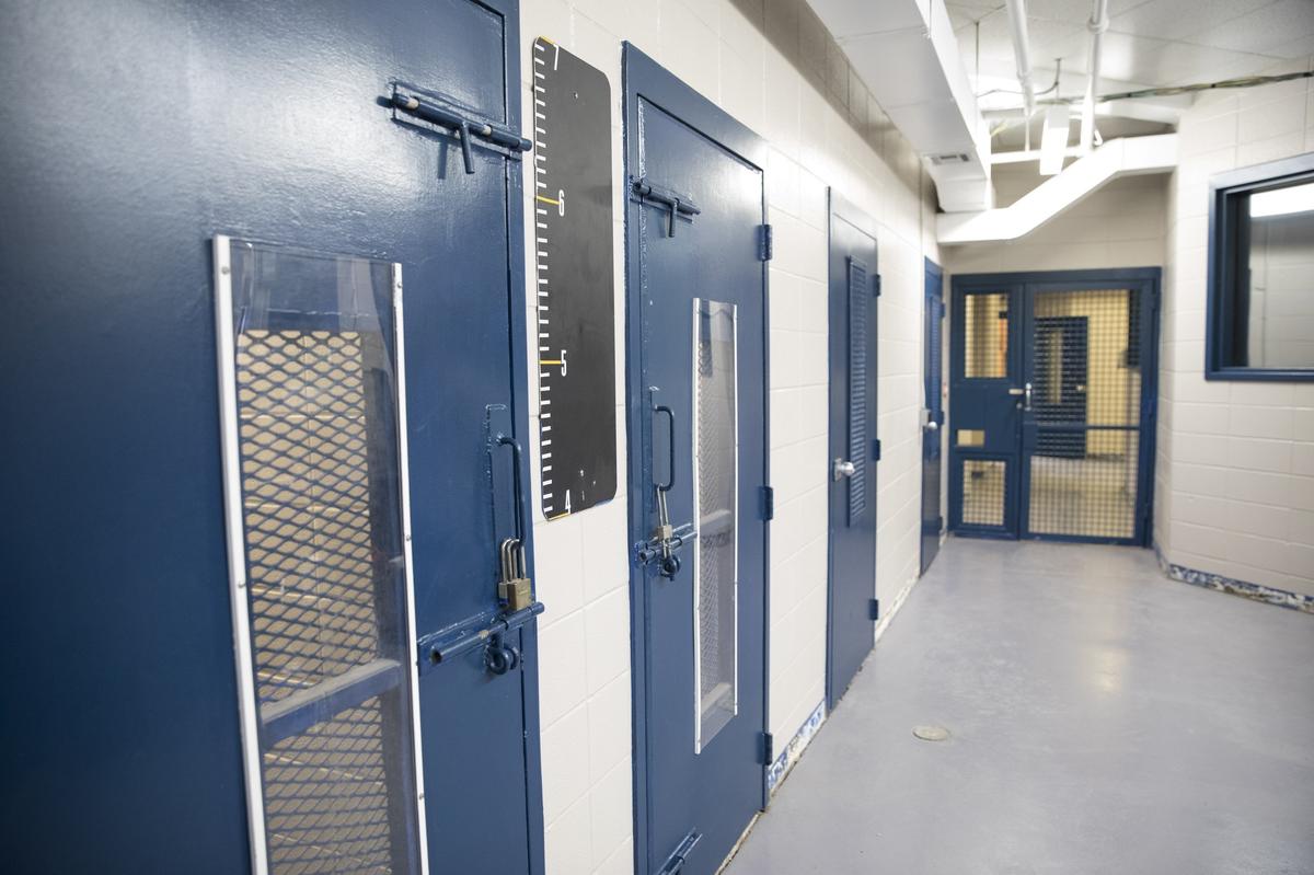 The North Myrtle Beach jail has been under renovations since early April, replacing the floors and roof, and adding intercom system into each of the 17 cells. The jail can hold 100 prisoners, 70 male and 30 female. Lt. Dana Griffin said that while the jail is under renovations, police officers have to drive prisoners out to the J. Reuben Long Detention Center in Conway, taking about 40 minutes out of their shift. Wednesday May 30, 2018.