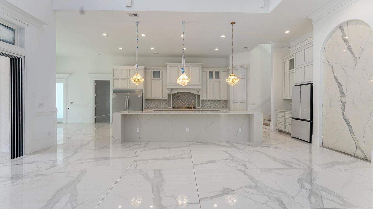 A home on the Myrtle Beach’s Golden Mile, across from the beach, is listed for $3.1 million. It has 6 bedrooms and a 3 car garage.