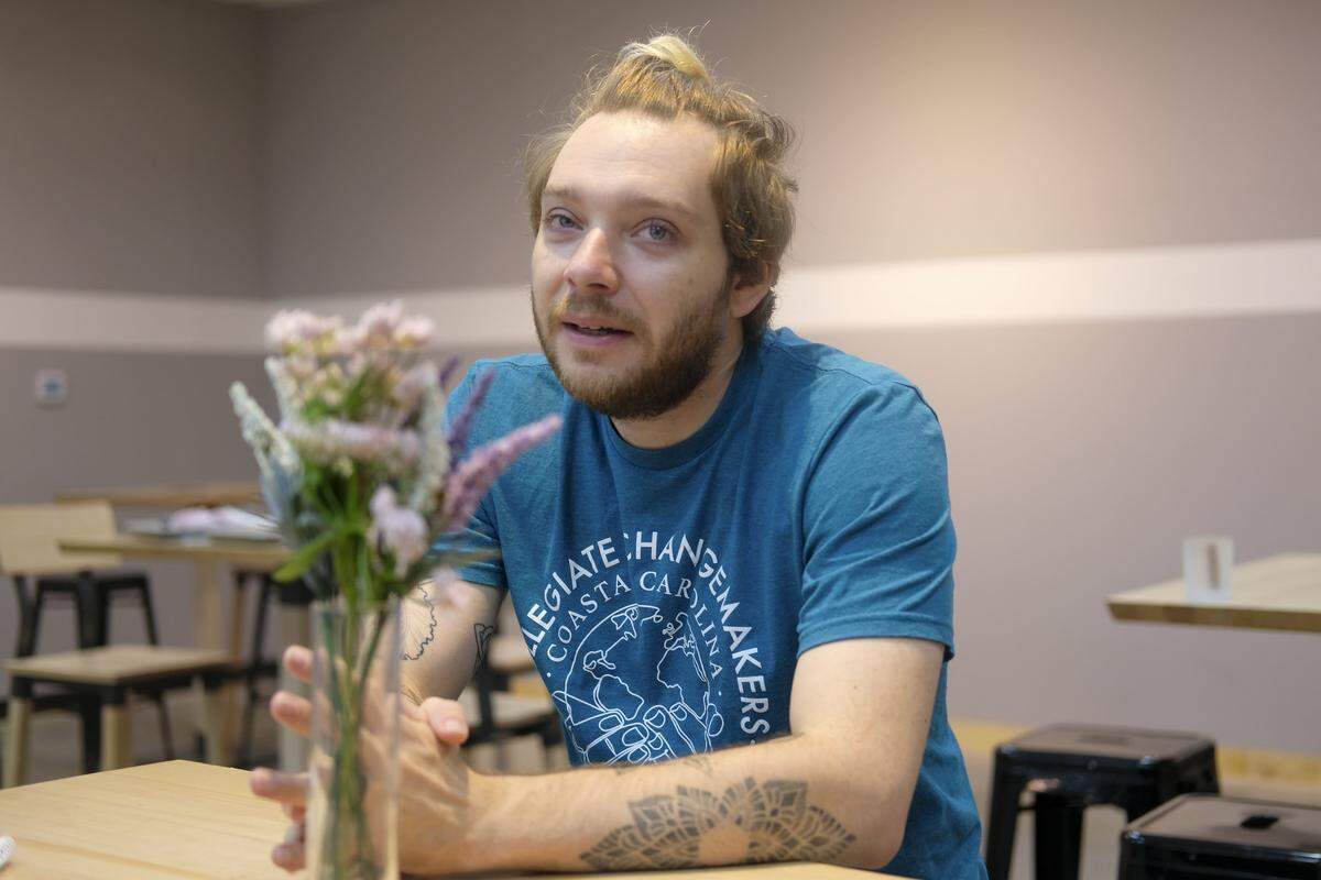 Lucid Coast, a candle and hand made fragrance shop has moved from its location in Myrtle Beach's Art and Innovation District to Tanger Outlets off U.S. 17 in unincorporated Horry County. Business co-owner, Landon Schultz-Zwahr, talks about the reasons for the move. Aug. 8, 2025.