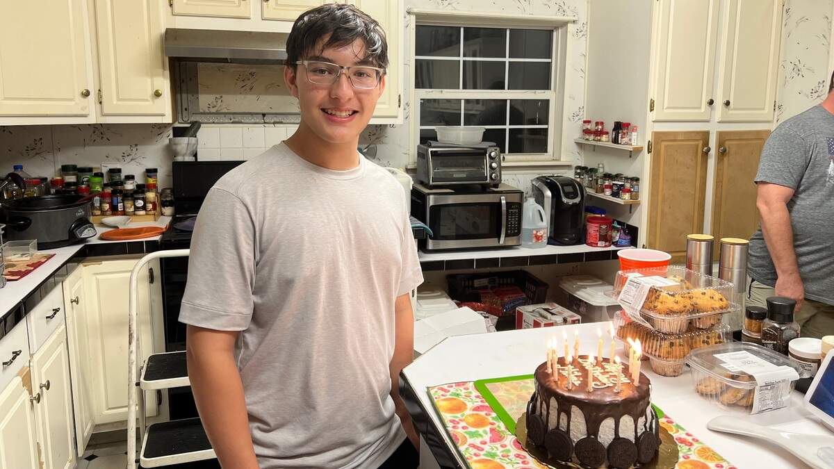 Michael Nguyen is shown on his 14th birthday Oct. 1. The Longs teen was hit by a vehicle Halloween night while trick or treating in Little River. He has been in the ICU.